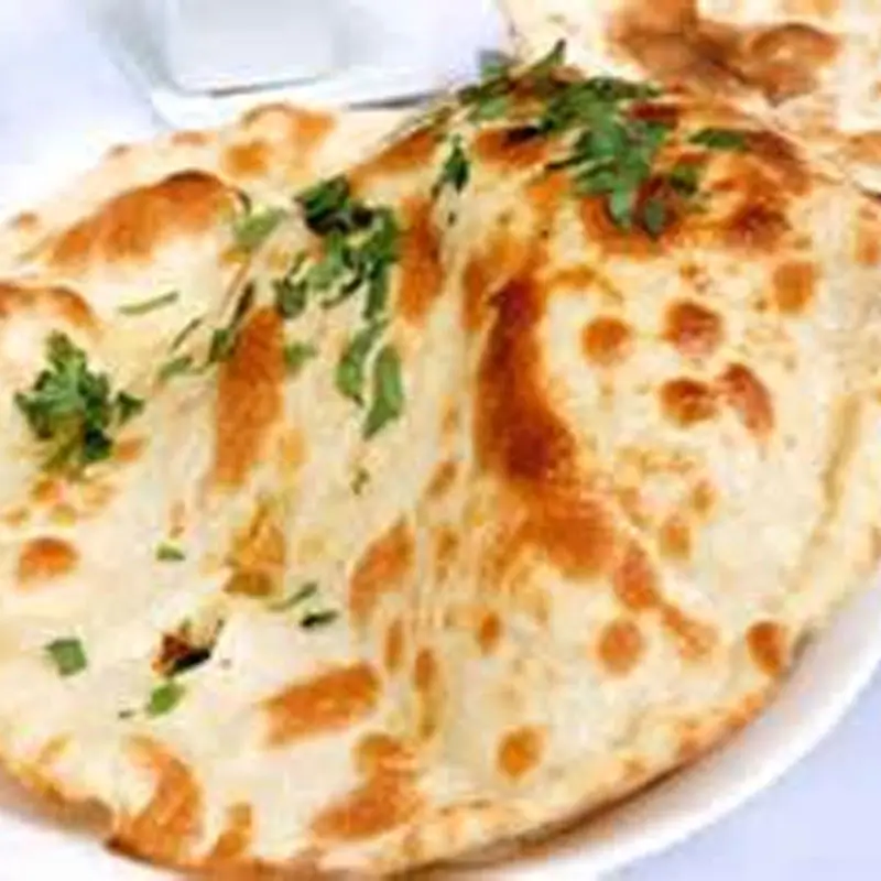 Fresh naan bread